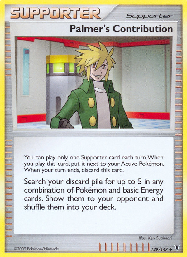 Pokemon | Palmer's Contribution (139/147) [Platinum: Supreme Victors] | The Nerd Merchant