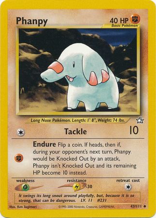 Pokemon | Phanpy (43/111) [Neo Genesis Unlimited] | The Nerd Merchant