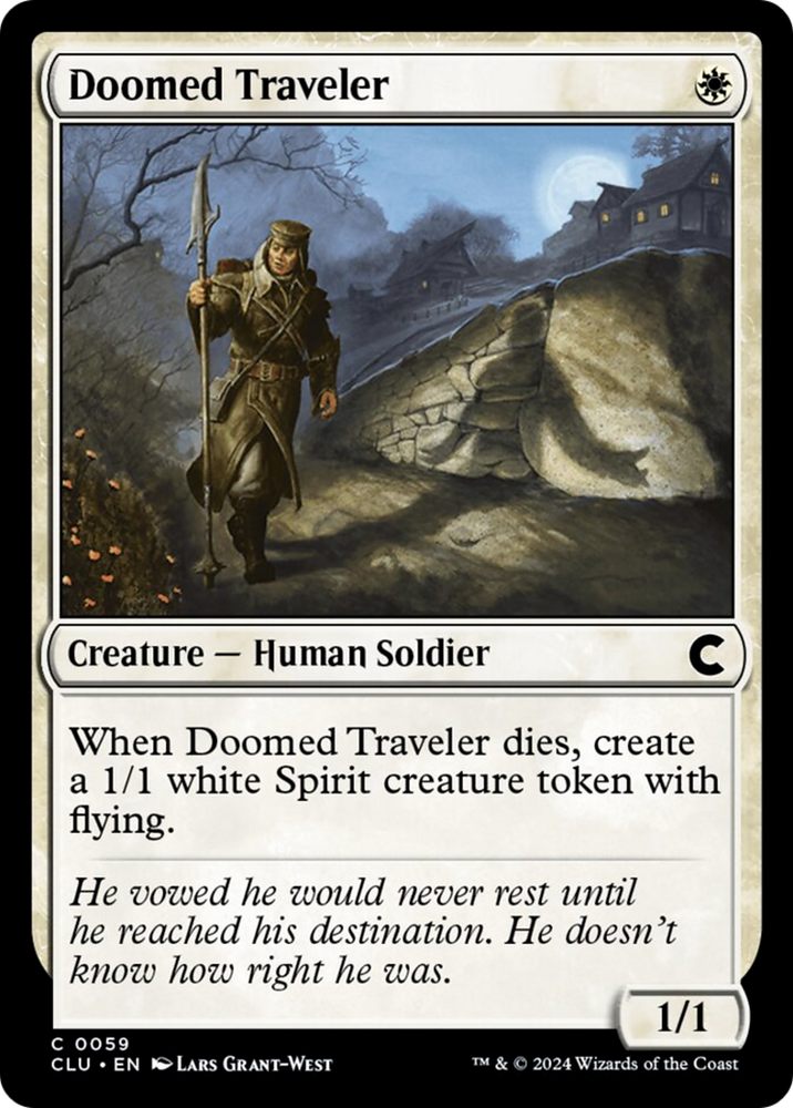 Magic | Doomed Traveler [Ravnica: Clue Edition] | The Nerd Merchant