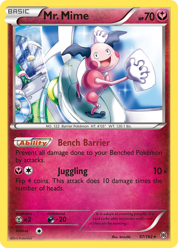 Pokemon | Mr. Mime (97/162) [XY: BREAKthrough] | The Nerd Merchant