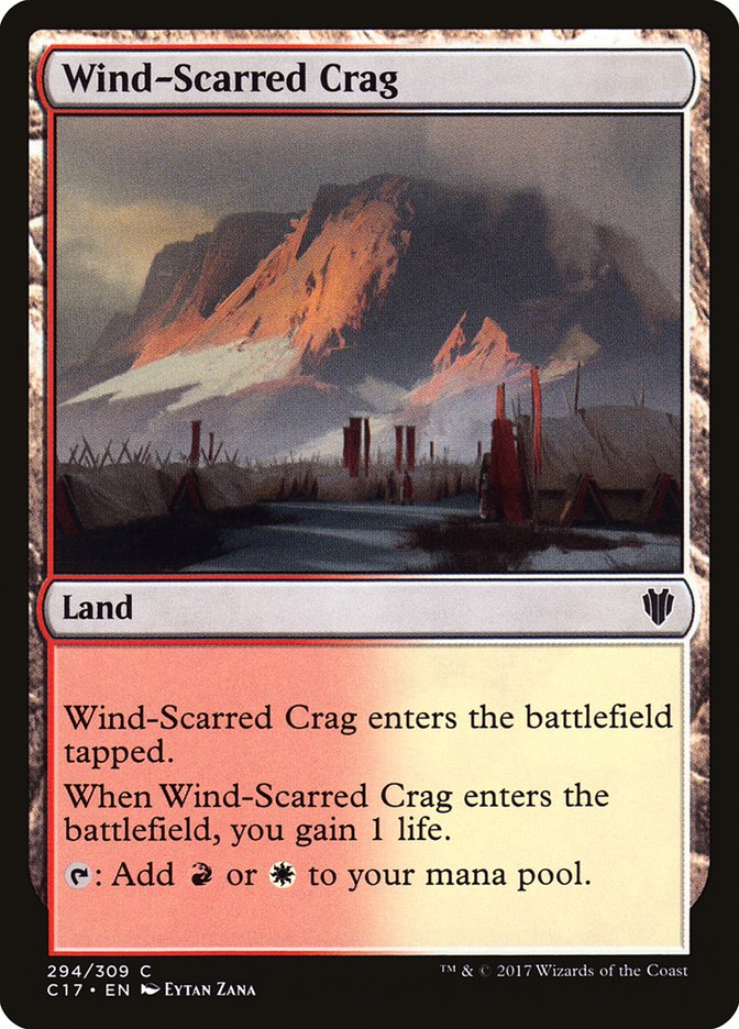 Magic | Wind-Scarred Crag [Commander 2017] | The Nerd Merchant