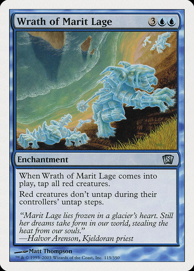 Magic | Wrath of Marit Lage [Eighth Edition] | The Nerd Merchant