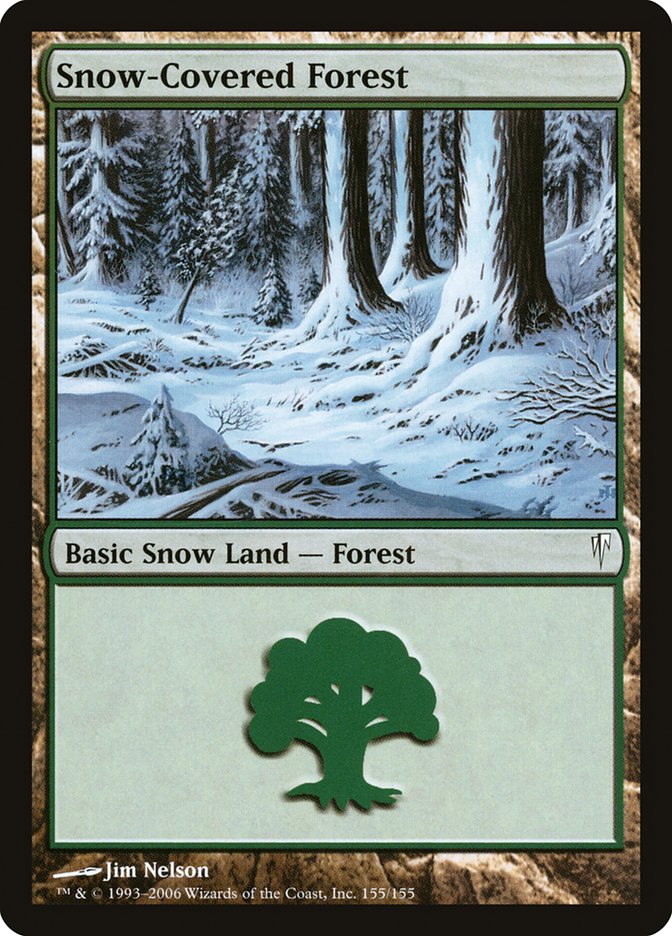 Magic | Snow-Covered Forest [Coldsnap] | The Nerd Merchant