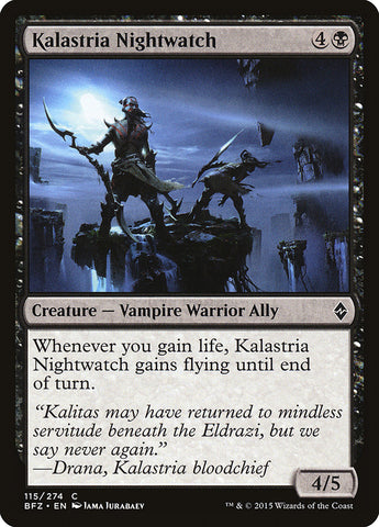 Magic | Kalastria Nightwatch [Battle for Zendikar] | The Nerd Merchant