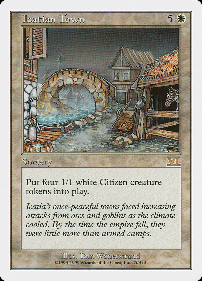 Magic | Icatian Town [Classic Sixth Edition] | The Nerd Merchant