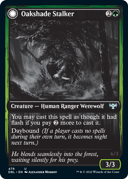 Magic | Oakshade Stalker // Moonlit Ambusher [Innistrad: Double Feature] | The Nerd Merchant