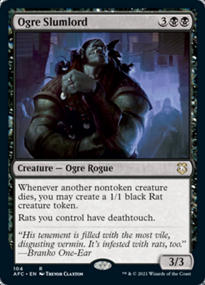 Magic | Ogre Slumlord [Dungeons & Dragons: Adventures in the Forgotten Realms Commander] | The Nerd Merchant