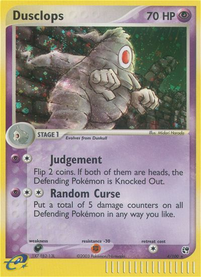 Pokemon | Dusclops (4/100) [EX: Sandstorm] | The Nerd Merchant
