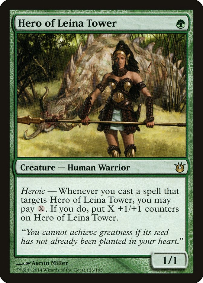 Magic | Hero of Leina Tower [Born of the Gods] | The Nerd Merchant