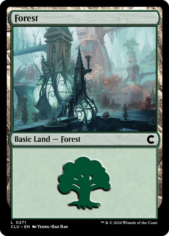 Magic | Forest (0271) [Ravnica: Clue Edition] | The Nerd Merchant