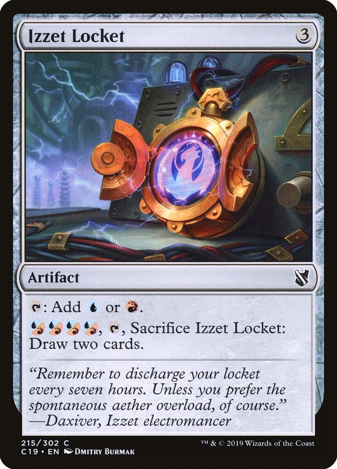 Magic | Izzet Locket [Commander 2019] | The Nerd Merchant