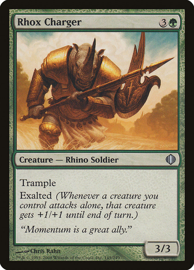 Magic | Rhox Charger [Shards of Alara] | The Nerd Merchant