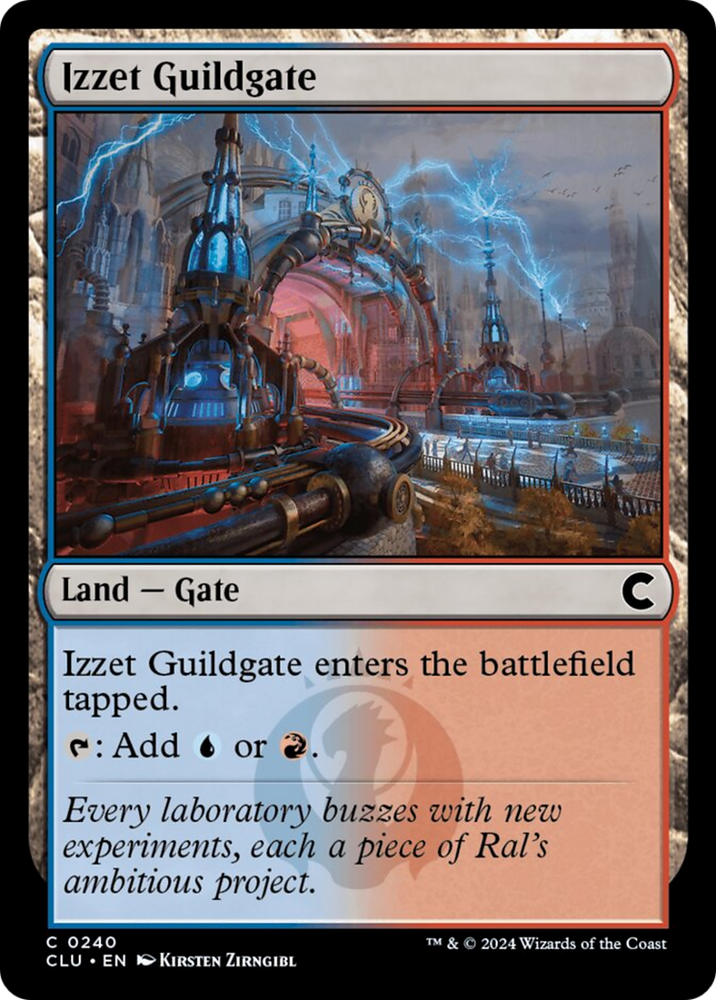 Magic | Izzet Guildgate [Ravnica: Clue Edition] | The Nerd Merchant