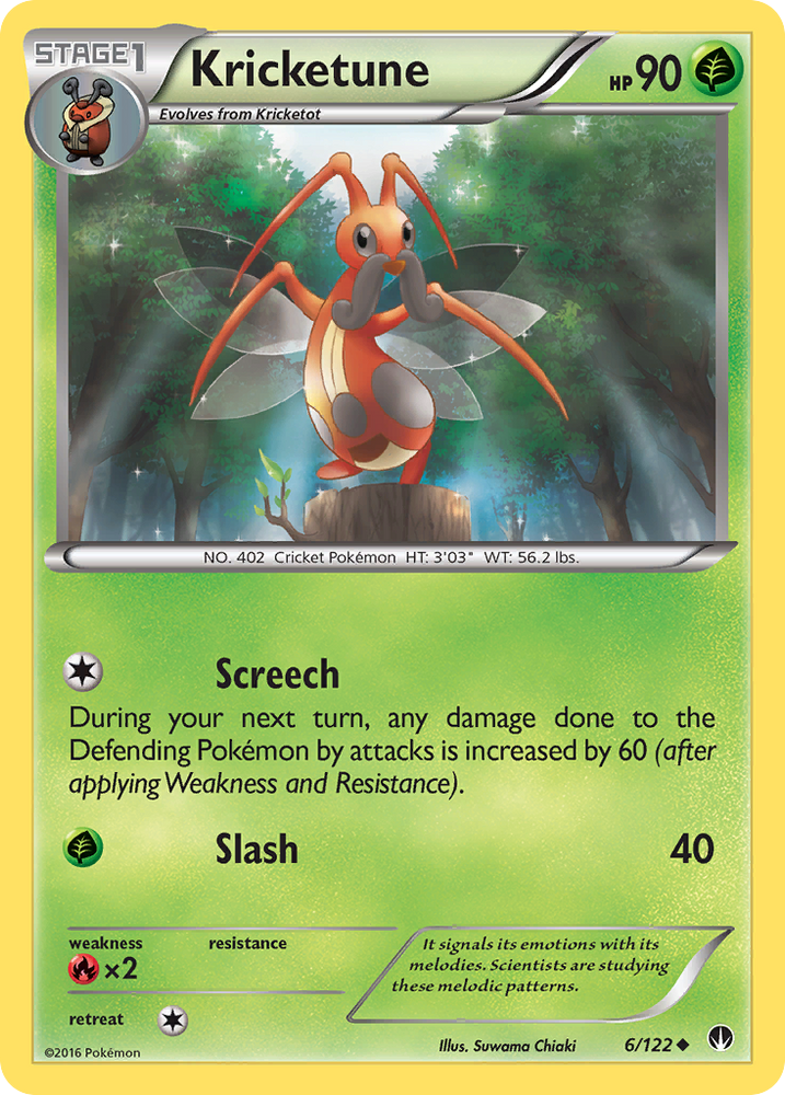 Pokemon | Kricketune (6/122) [XY: BREAKpoint] | The Nerd Merchant