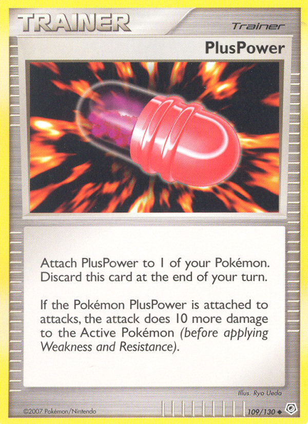 Pokemon | PlusPower (109/130) [Diamond & Pearl: Base Set] | The Nerd Merchant