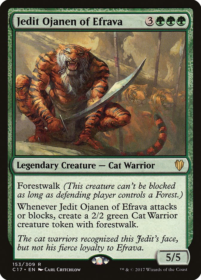 Magic | Jedit Ojanen of Efrava [Commander 2017] | The Nerd Merchant