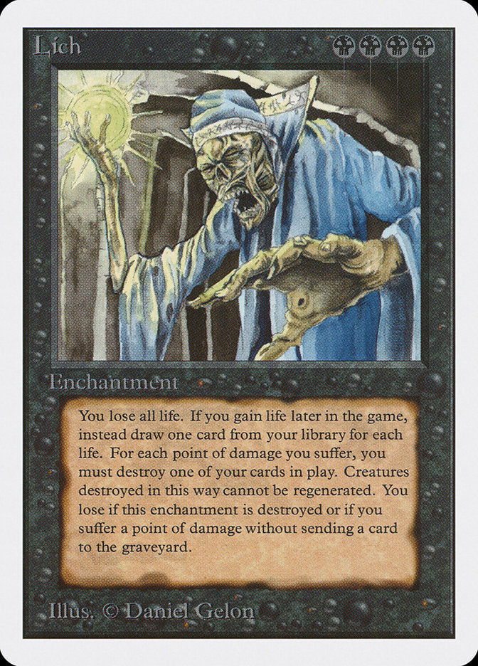 Magic | Lich [Unlimited Edition] | The Nerd Merchant