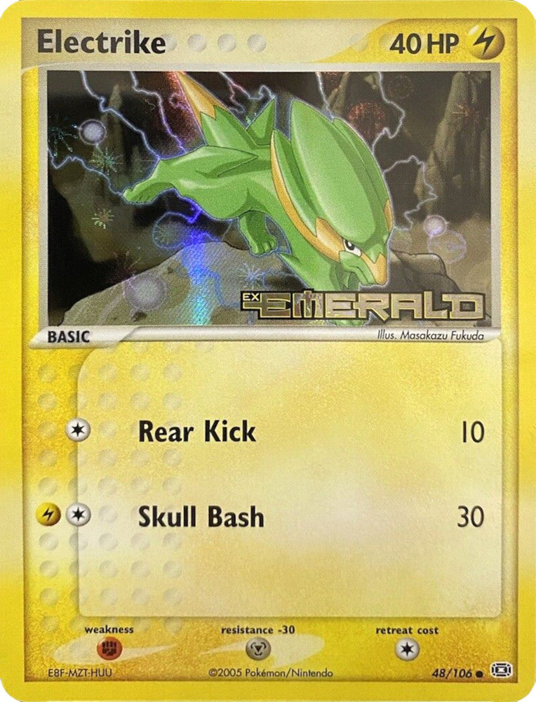 Pokemon | Electrike (48/106) (Stamped) [EX: Emerald] | The Nerd Merchant