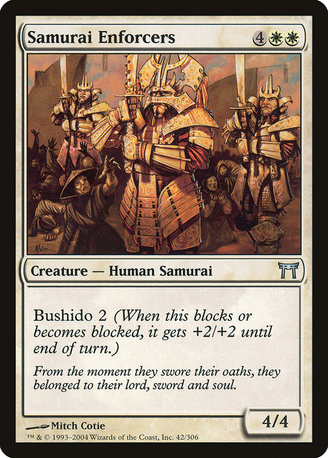 Magic | Samurai Enforcers [Champions of Kamigawa] | The Nerd Merchant