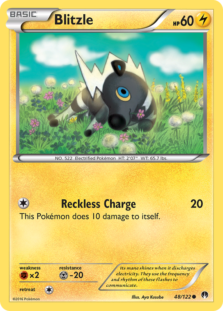 Pokemon | Blitzle (48/122) [XY: BREAKpoint] | The Nerd Merchant