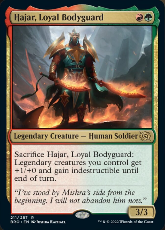Magic | Hajar, Loyal Bodyguard [The Brothers' War] | The Nerd Merchant