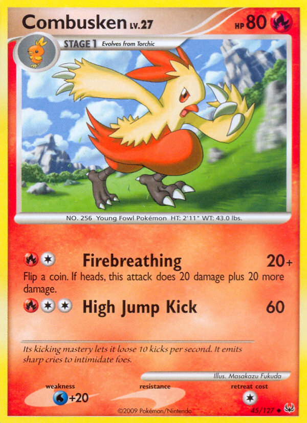 Pokemon | Combusken (45/127) [Platinum: Base Set] | The Nerd Merchant