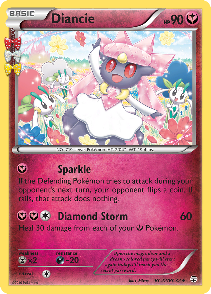 Pokemon | Diancie (RC22/RC32) [XY: Generations] | The Nerd Merchant