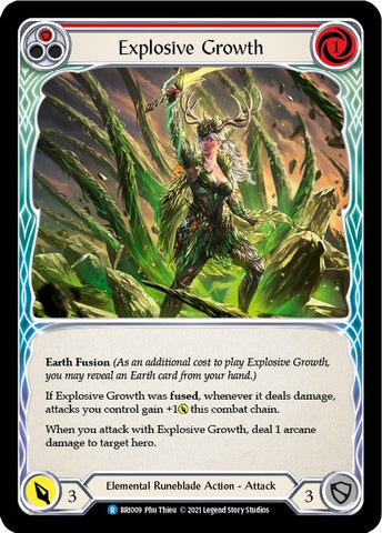 Flesh and Blood TCG | Explosive Growth (Red) [BRI009] (Tales of Aria Briar Blitz Deck)  1st Edition Normal | The Nerd Merchant