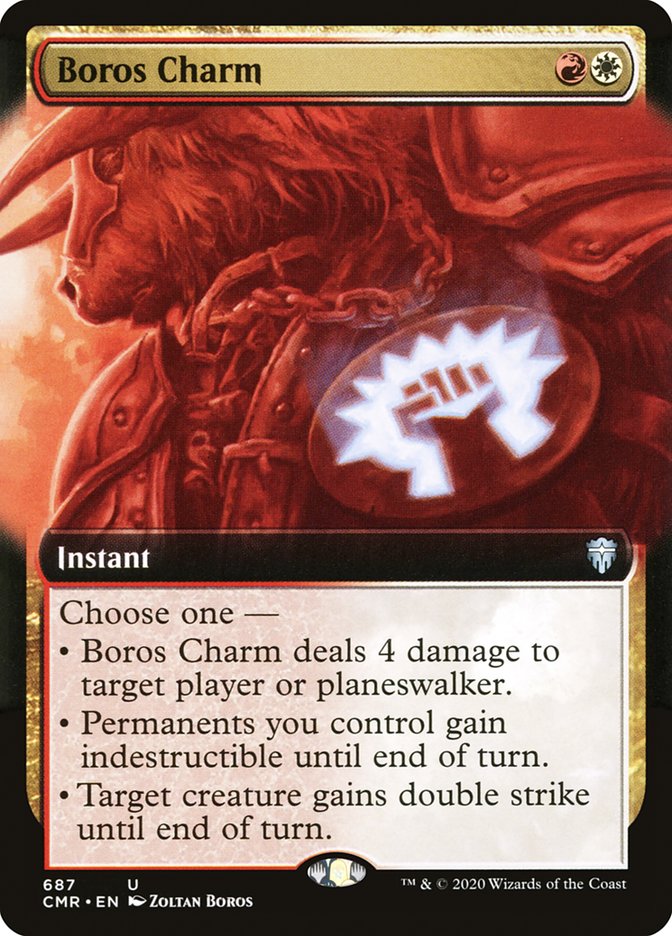 Magic | Boros Charm (Extended Art) [Commander Legends] | The Nerd Merchant
