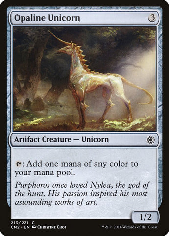Magic | Opaline Unicorn [Conspiracy: Take the Crown] | The Nerd Merchant