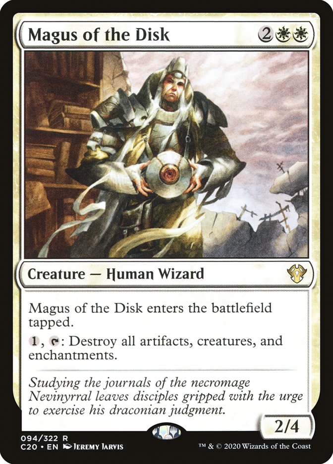 Magic | Magus of the Disk [Commander 2020] | The Nerd Merchant