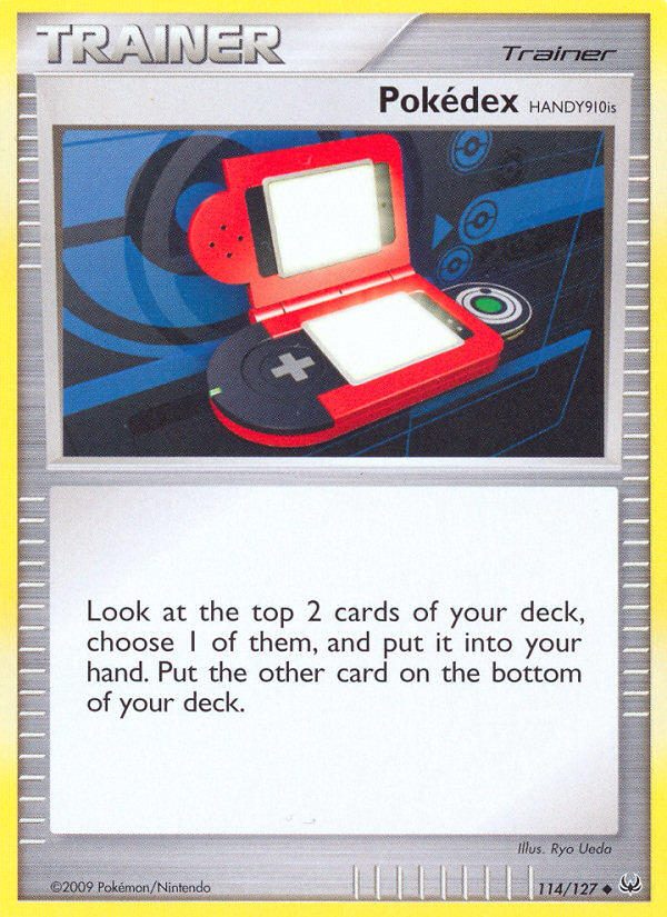 Pokemon | Pokedex HANDY910is (114/127) [Platinum: Base Set] | The Nerd Merchant