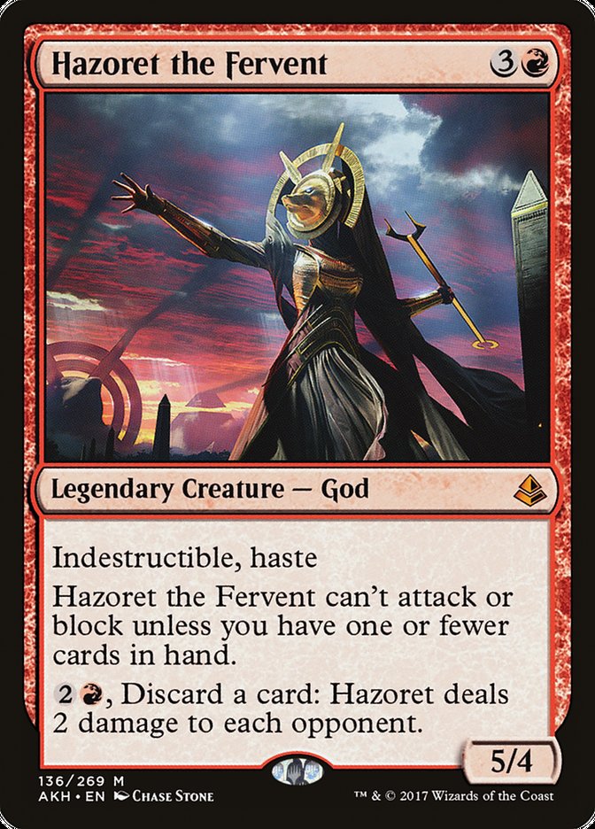 Magic | Hazoret the Fervent [Amonkhet] | The Nerd Merchant