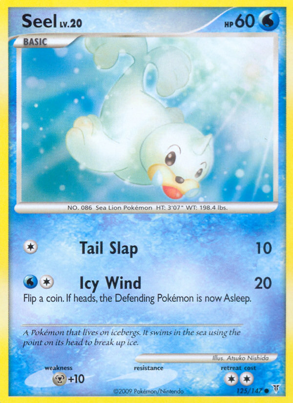 Pokemon | Seel (125/147) [Platinum: Supreme Victors] | The Nerd Merchant