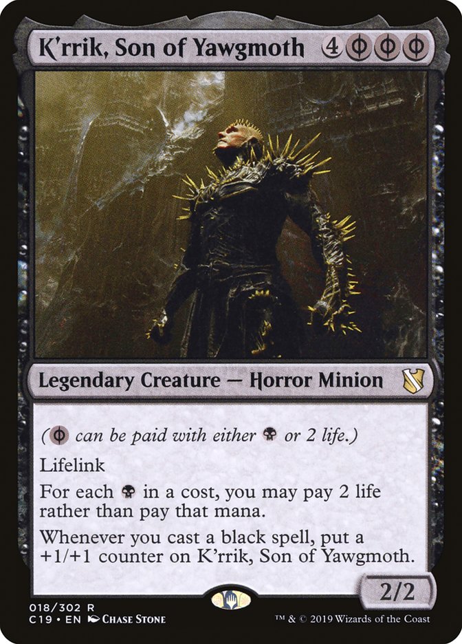 Magic | K'rrik, Son of Yawgmoth [Commander 2019] | The Nerd Merchant