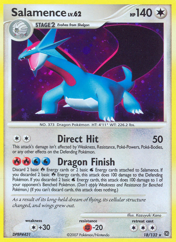 Pokemon | Salamence (18/132) [Diamond & Pearl: Secret Wonders] | The Nerd Merchant