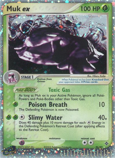 Pokemon | Muk ex (96/97) [EX: Dragon] | The Nerd Merchant