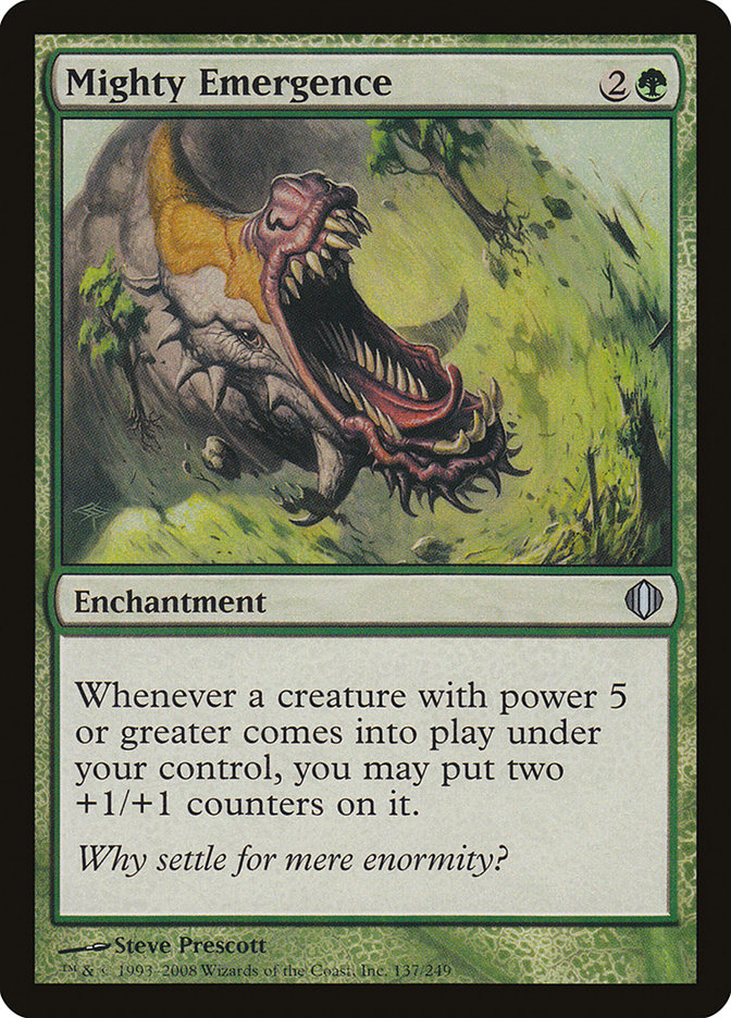 Magic | Mighty Emergence [Shards of Alara] | The Nerd Merchant