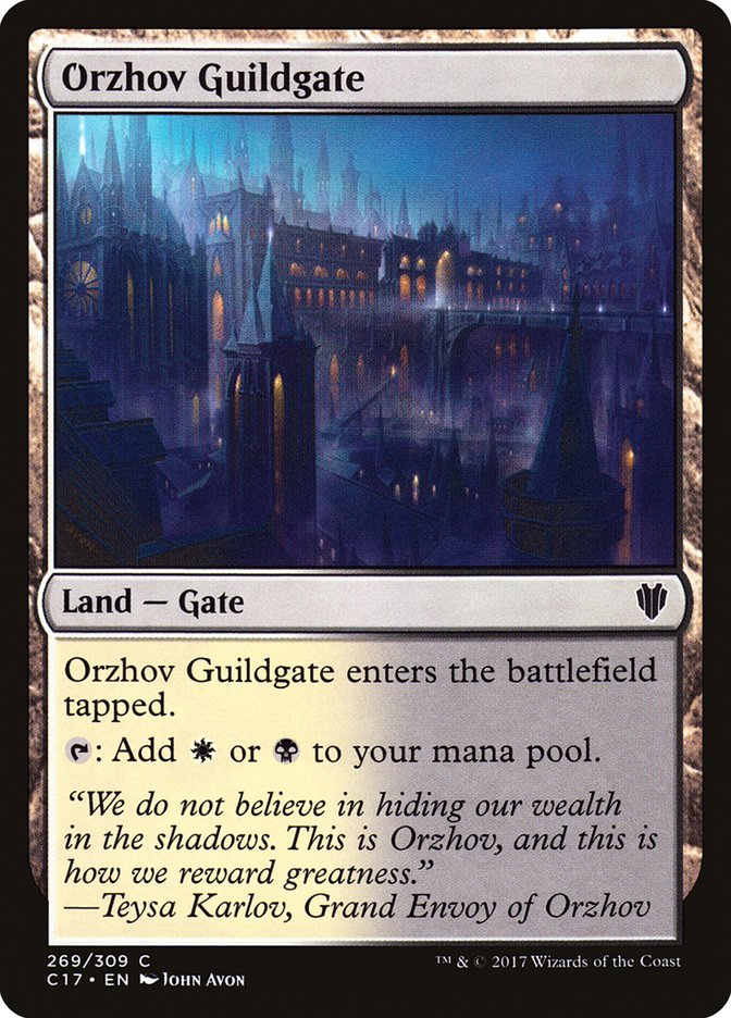 Magic | Orzhov Guildgate [Commander 2017] | The Nerd Merchant