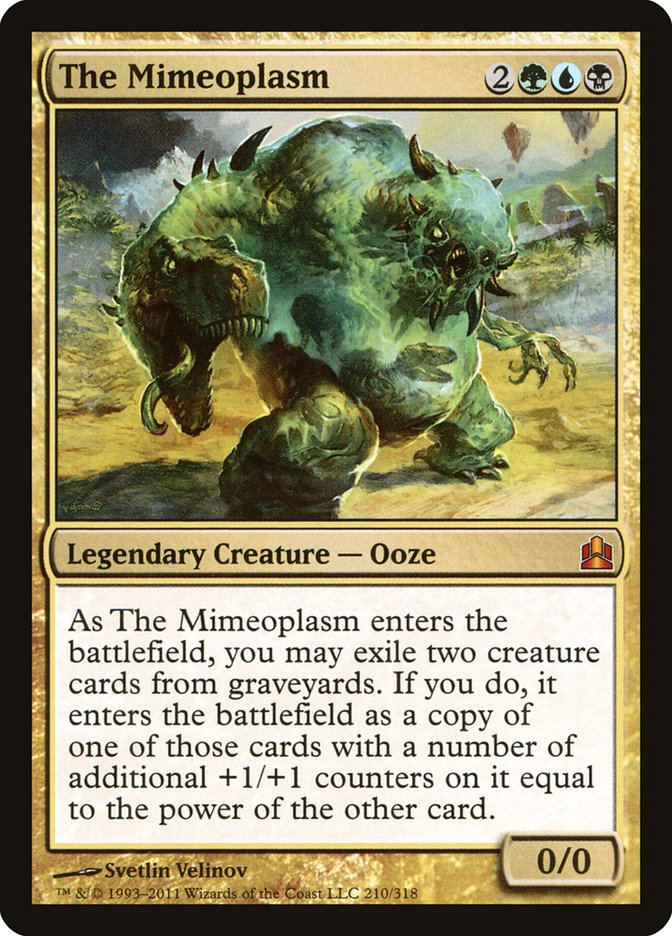 Magic | The Mimeoplasm [Commander 2011] | The Nerd Merchant