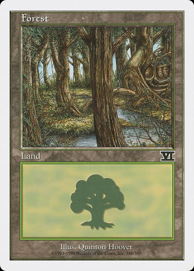 Magic | Forest (348) [Classic Sixth Edition] | The Nerd Merchant