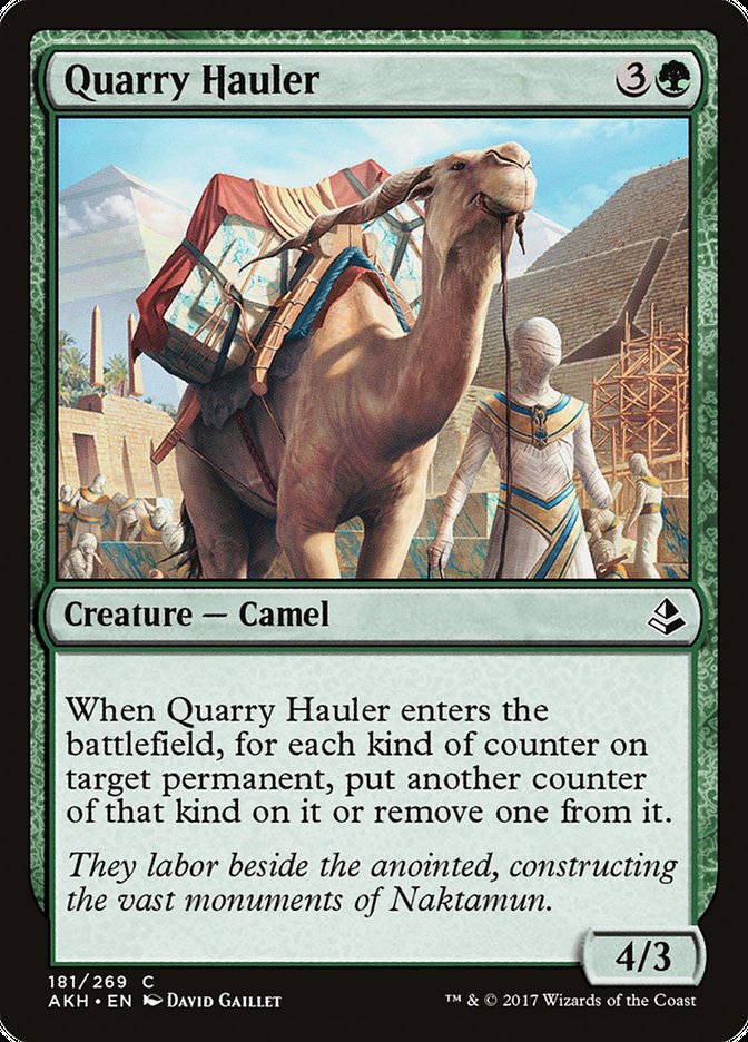 Magic | Quarry Hauler [Amonkhet] | The Nerd Merchant
