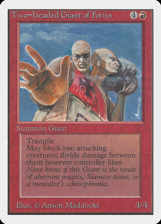 Magic | Two-Headed Giant of Foriys [Unlimited Edition] | The Nerd Merchant