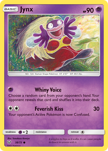 Pokemon | Jynx (38/73) [Sun & Moon: Shining Legends] | The Nerd Merchant