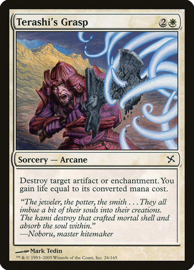 Magic | Terashi's Grasp [Betrayers of Kamigawa] | The Nerd Merchant