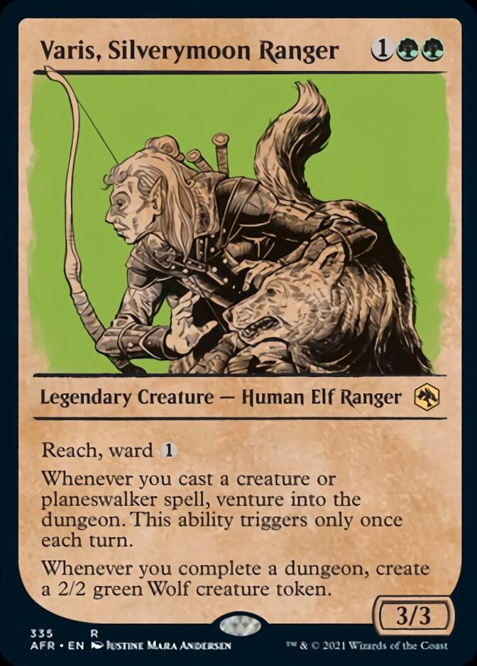 Magic | Varis, Silverymoon Ranger (Showcase) [Dungeons & Dragons: Adventures in the Forgotten Realms] | The Nerd Merchant