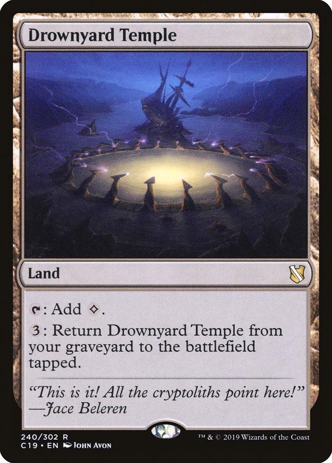 Magic | Drownyard Temple [Commander 2019] | The Nerd Merchant
