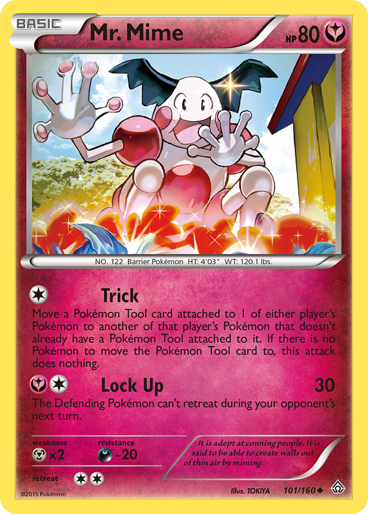 Pokemon | Mr. Mime (101/160) [XY: Primal Clash] | The Nerd Merchant