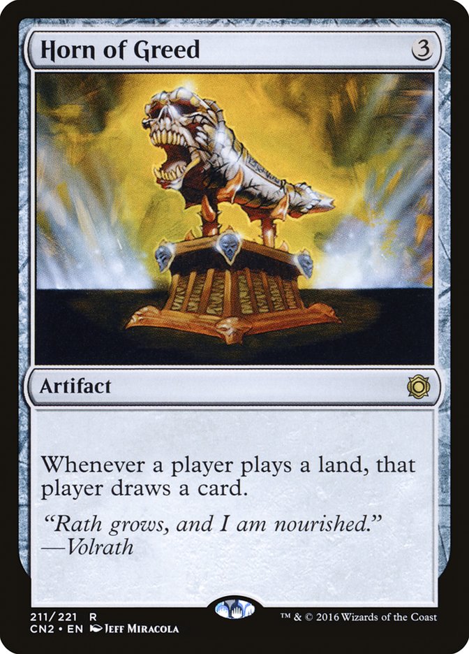 Magic | Horn of Greed [Conspiracy: Take the Crown] | The Nerd Merchant