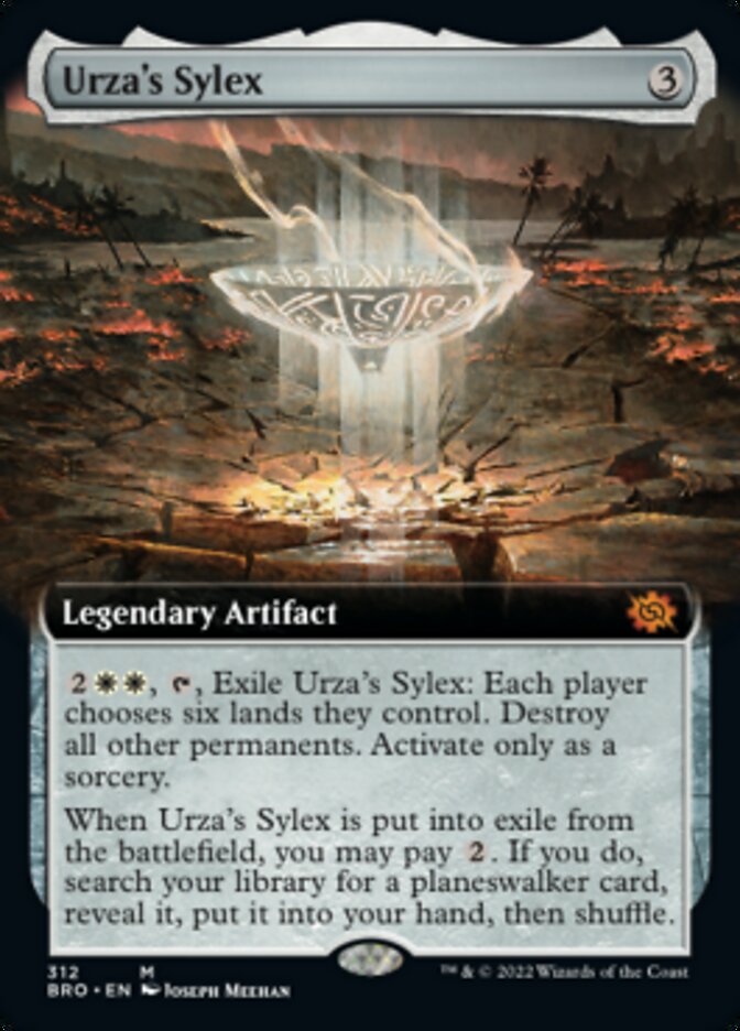Magic | Urza's Sylex (Extended Art) [The Brothers' War] | The Nerd Merchant